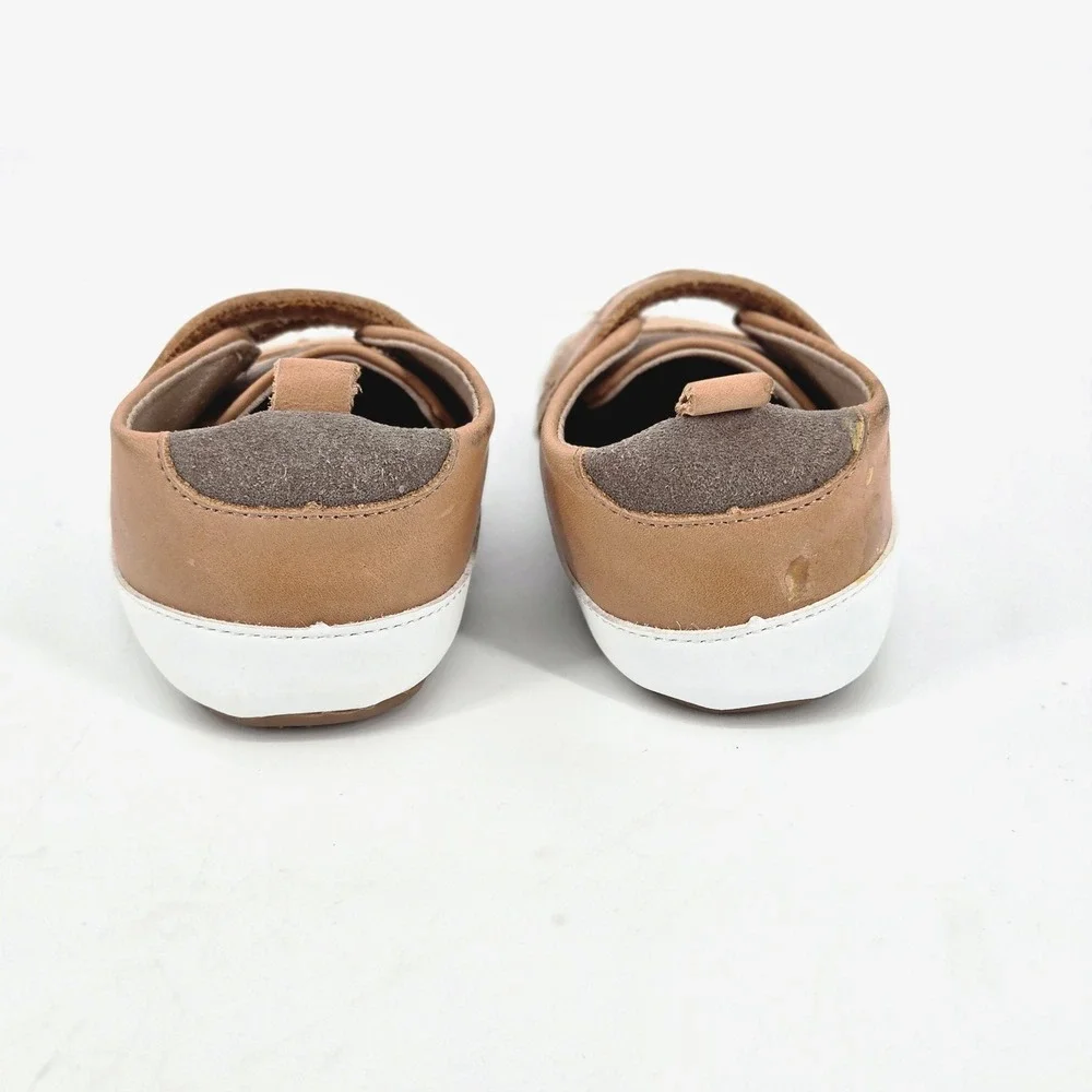 Little Love Bug Toddler Shoes Size 6 Lot Tan Used Black NWOT Barefoot Sneakers